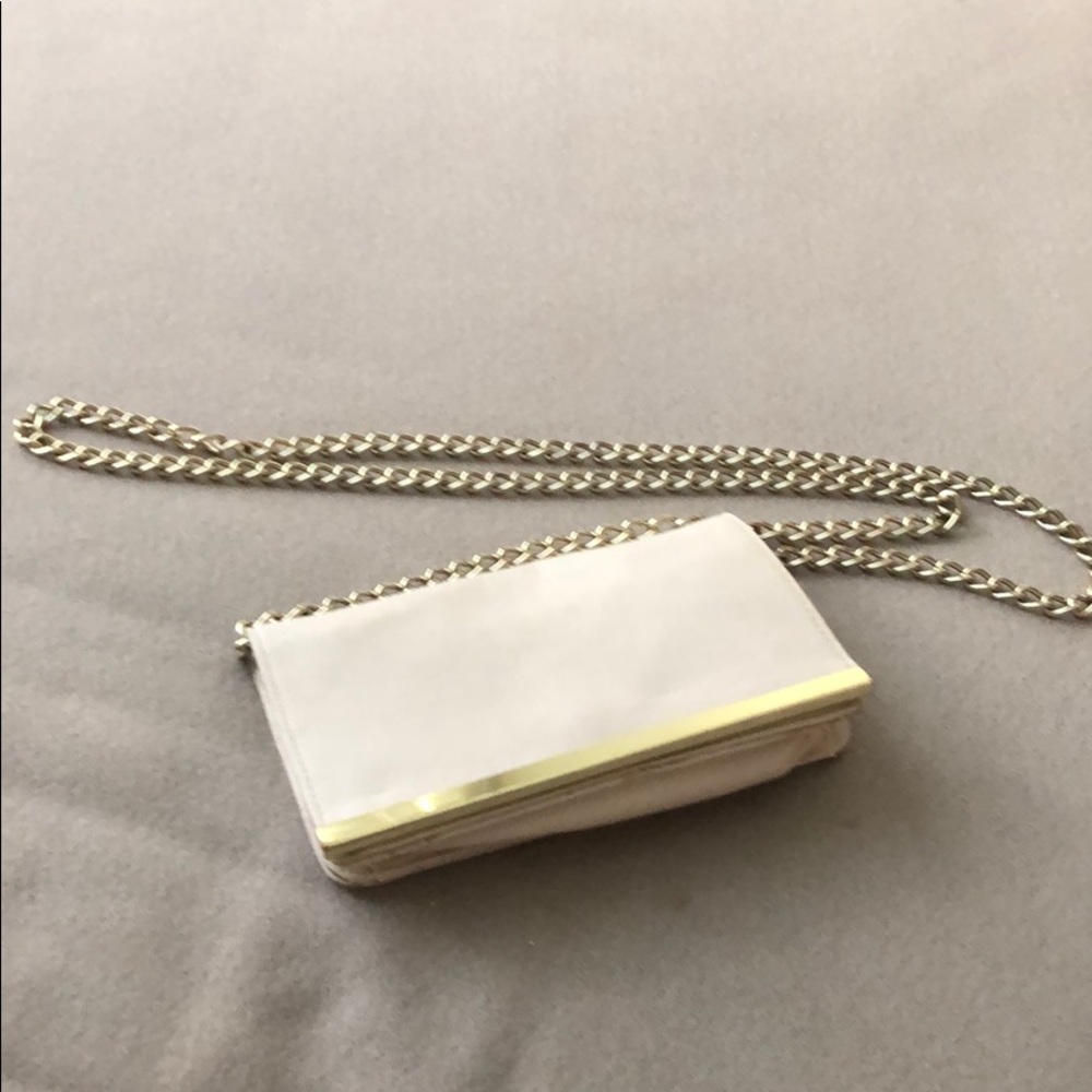 Cream/Gold crossbody